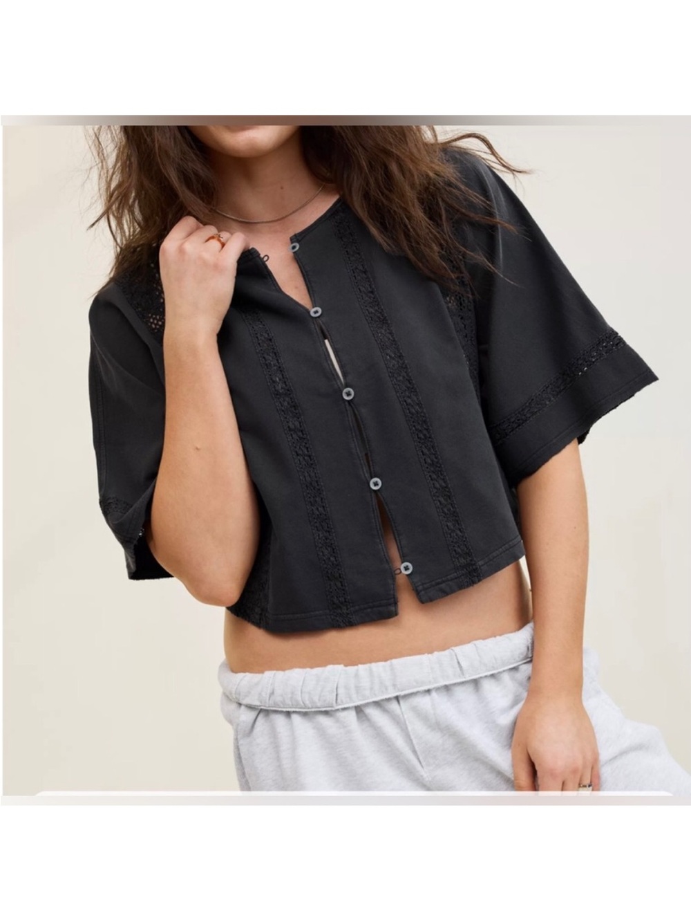 Aerie Boho Blouse 100% Cotton
